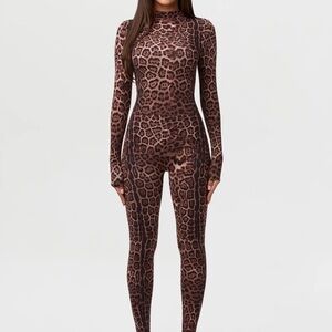 Leopard Print Bodysuit